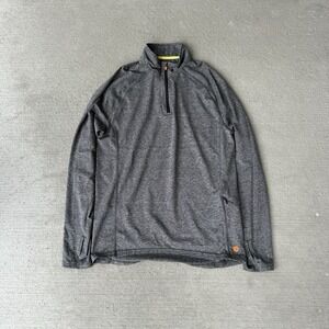 Bonobos GoodSport Men's 1/4 Zip Pullover Long Sleeve Gray Size M Slim